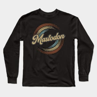 Mastodon Circular Fade Long Sleeve T-Shirt